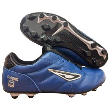 Imagem de Chuteira Diavolo Classic Futebol Campo Couro-Masculino