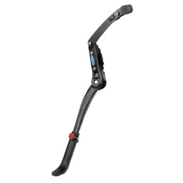 Imagem de Suporte de estacionamento para bicicleta, braçadeiras duplas, 24-29 polegadas, ajuste rápido de altura, mtb, corrente de estrada, tubos, instalação firme, suporte forte(Side Stand RKS008 L)