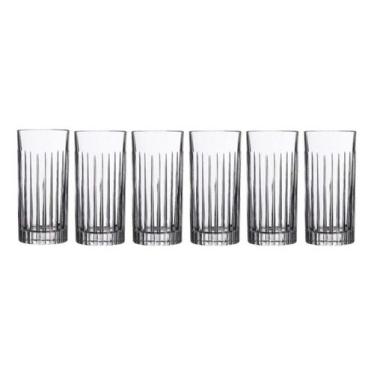 Imagem de Jogo De Copos Vidro Grosso Chique 440ml  Rcr Conjunto Com 6 - RCR Cris