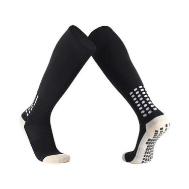 Imagem de Meias De Futebol Masculinas Longas Antiderrapantes Profissionais Para 