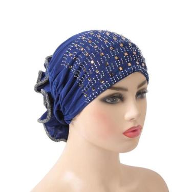 Imagem de Hijab Turbante Feminino De Cobertura Total H008 Pronto Para Usar, Lenç