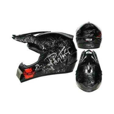 Imagem de Capacete De Segurança Certificado DOT Unissex Para Motocross, Biciclet