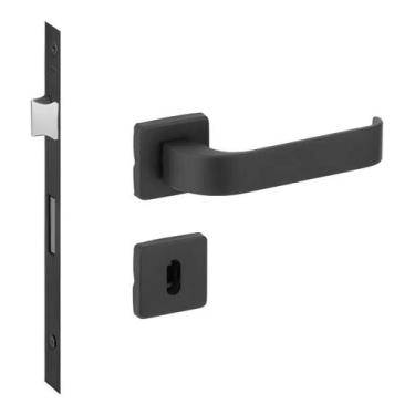 Imagem de Fechadura odin interna preta 40mm - IMAB