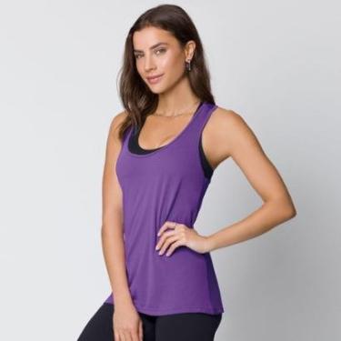 Imagem de Regata Academia Feminina Dry Selene Camiseta Esportiva Nadador Micro Furos-Feminino