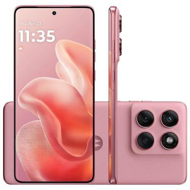 Imagem de Smartphone Motorola Edge 60 Fusion 8 256GB 5G Pb7d0003br Rosa Quadriband