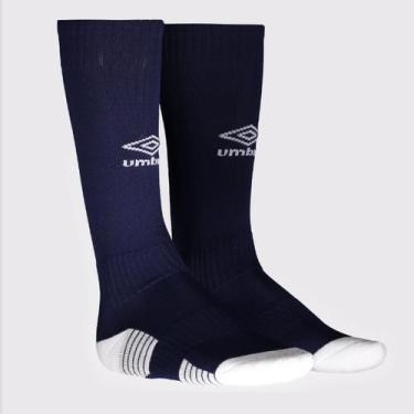 Imagem de Meião Umbro Team Infantil Marinho, 29-34