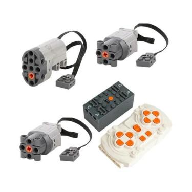 Imagem de Kit De Blocos De Construção Programáveis De 8 Velocidades Com Motor Se