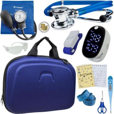 Imagem de Kit Enfermagem Maleta Completo Super Luxo + Monitor Glicose - Love Sau