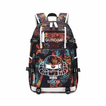 Imagem de Mochila Gundams Cartoon Kids School Oxford Cloth 30x15x47cm - Yiweisai