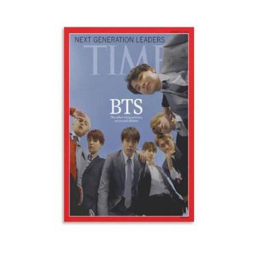 Imagem de Pôster Bangtans Boys Kpops RM Jins Sugas J Hopes Jimins V - yiweisai