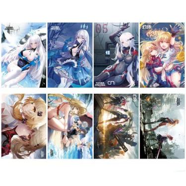 Imagem de Poster Towers Fantasys Anime Art 42x29 cm 8 unidades/lote - yiweisai