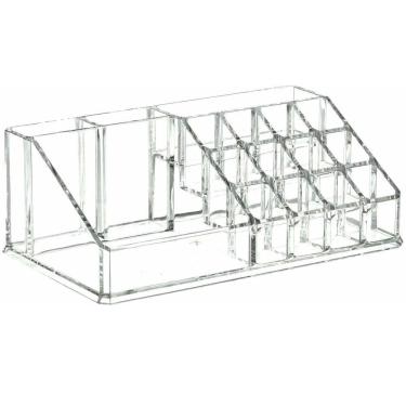 Imagem de Organizador Porta Maquiagem Batom Pincéis Acrílico 911