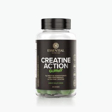 Imagem de Creatine Action Gummy Maçã Verde Essential Nutrition 60 Gomas-Unissex