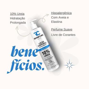 Imagem de Loção Hidratante Corporal Pele Seca 10% Ureia Com Perfume 500ML Review