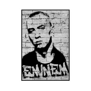 Imagem de Pôster De Canvas Eminem 8 Mile, Rapper E Cantor De Hip Hop, Arte De Pa