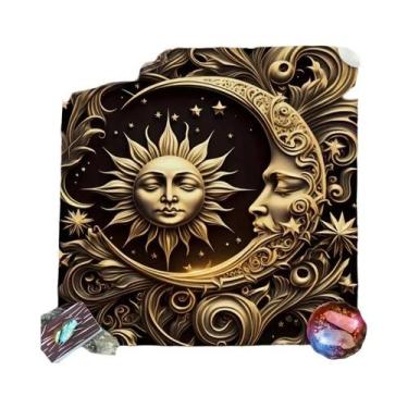 Imagem de Toalha De Mesa Impermeável E Resistente a Manchas Com Elementos Mágico