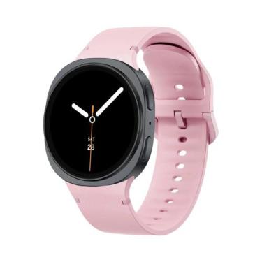 Imagem de Pulseira De Silicone Para Samsung Galaxy Watch 8 44mm 40mm Sport Class