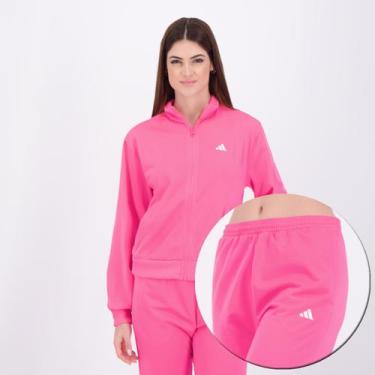 Imagem de Agasalho Adidas Feelcozy TS Feminino Rosa, M