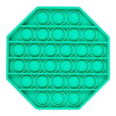 Imagem de Brinquedo Sensorial Pop It Octágono - Cores - Pop Fun, Tiffany
