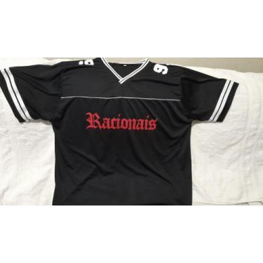 Imagem de Racionais - camisa (escrita vermelha) - RR, M