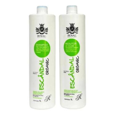 Imagem de Kit Escova Progressiva Escândalo Orgânica - 2x1lt - Royal