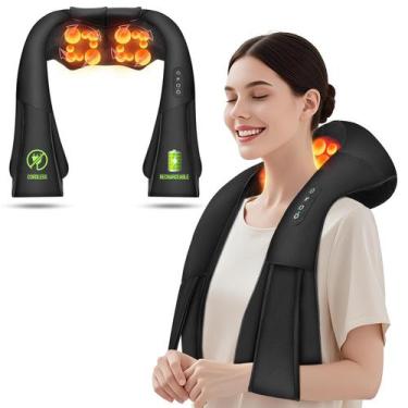 Imagem de Massageador AERLANG Cordless Shiatsu Neck Ombro com Heat 4D