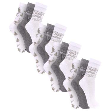 Imagem de Kit 12 Pares De Meias Cano Médio Masculina Mormaii Em Algodão Cotton, 