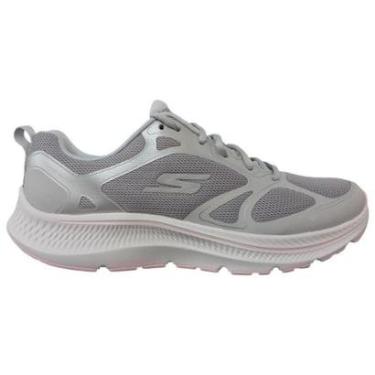 Imagem de Tênis Skechers Go Run Consistent 2.0 128608BR/Gypk Feminino - Cinza-Feminino