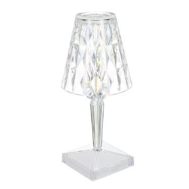 Imagem de Luminária Abajur Lâmpada Mesa Móvel Recarregável Usb Touch - Kadê