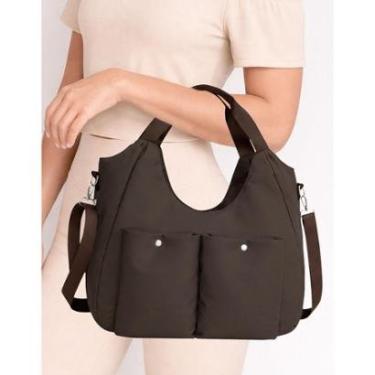 Imagem de Bolsa Feminina Grande Espaçosa Faculdade Trabalho Passeio-Feminino