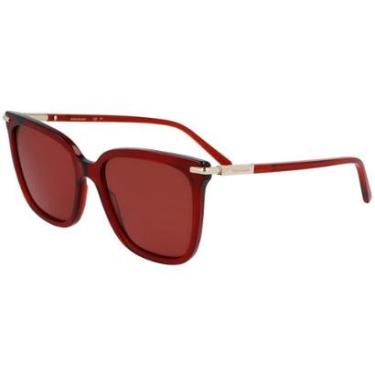 Imagem de Óculos de Sol Ferragamo SF2037S 616 - Vermelho 56-Feminino