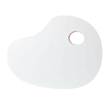 Imagem de Paleta para Pintura Pequena (22cm X 15cm), Magitel Branco - Souza & Cia