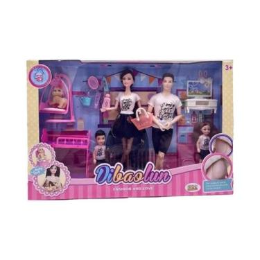 Imagem de Conjunto De Brinquedos Artesanais Para Bonecas, Para Meninas, Mamãe Gr