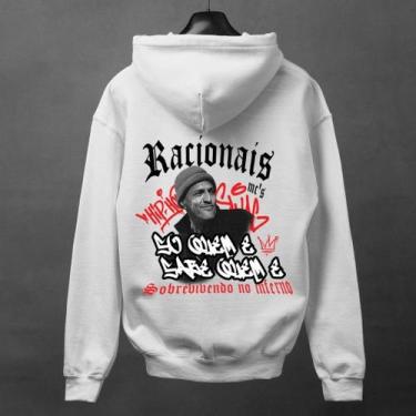 Imagem de Blusa Moletom Racionais Mano Brown Casaco De Frio Streetwear Rap Uniss