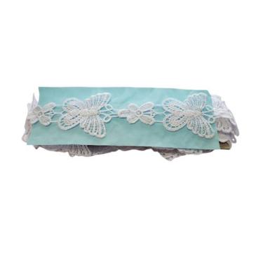 Imagem de Renda Guipir YL324 Borboletas 6 cm Véu CCB e Noiva 2 Metros - DEMAVI