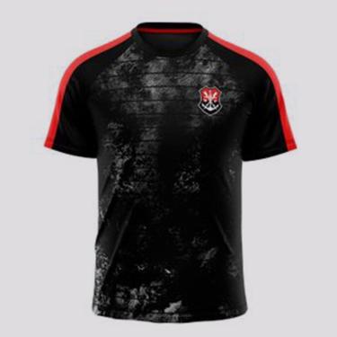 Imagem de Camisa Flamengo Vein Preta Infantil-Masculino