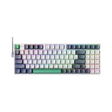 Imagem de Teclado Mecânico Gamer MACHENIKE K500 Com Retroiluminação RGB, 94 Tecl