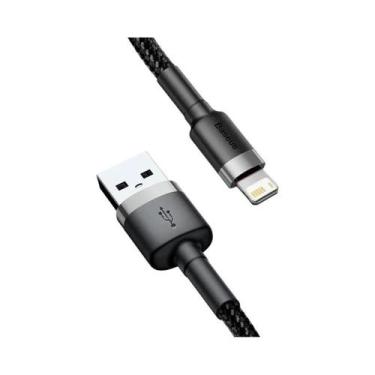 Imagem de Cabo USB Baseus De Carregamento Rápido 2.4A Para iPhone 14 13 12 11 pr