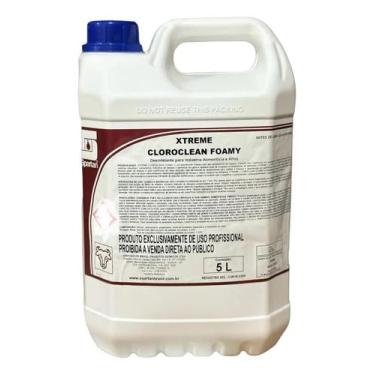 Imagem de Xtreme Cloroclean Foamy 5L Desinfetante Clorado para Indústria Aliment