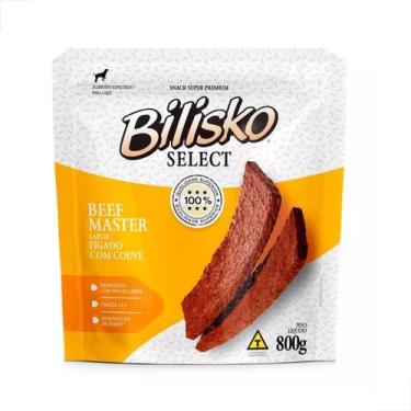 Imagem de Bifinho Fígado com Couve Bilisko Petiscos Snacks Cães 800g