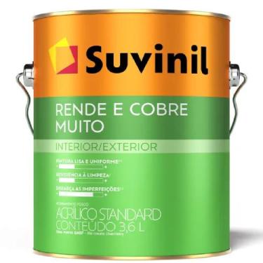 Imagem de Tinta Acrílica 3,6 Litros Rende Cobre Muito Rio Pane - 50842721 - SUVI