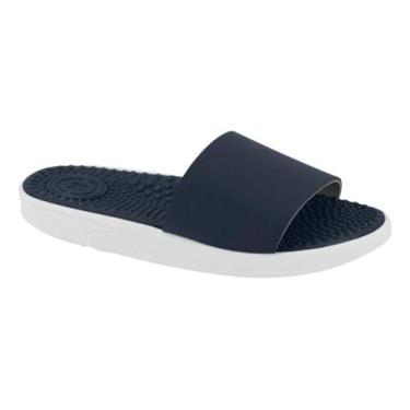 Imagem de Chinelo Slide Infantil Molekinho Macio 2421.200, Marinho, 32 BR