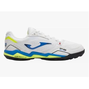 Imagem de Chuteira Society Joma FS Reactive Futebol 7 Branco, Branco, 41