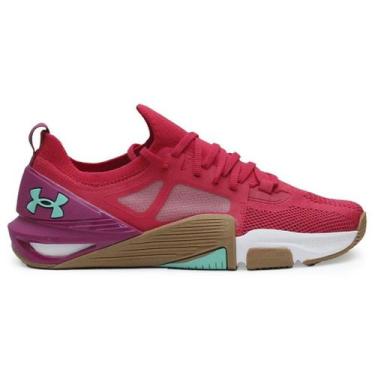 Imagem de Tênis Under Armour Tribase Cross 2 Unissex, 41, Vermelho