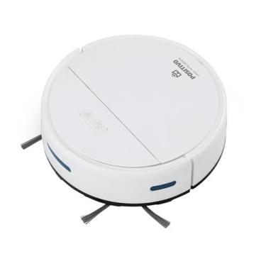 Imagem de Robô Aspirador de Pó S/fio Smart Wi-fi Positivo Bivolt Branco, Branco,