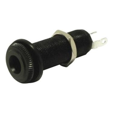 Imagem de Jack blindado strinberg t3bk para guitarra black unidade