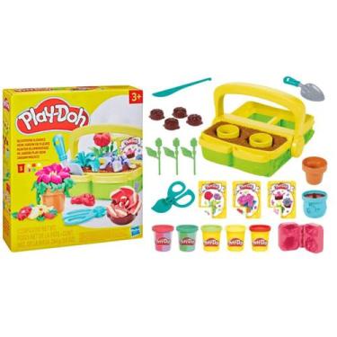 Imagem de Massinha Play-Doh Playset Jardim Mágico com Moldes Hasbro
