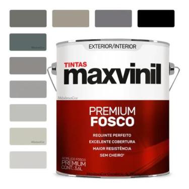 Imagem de Tinta Para Parede Antimofo Maxvinil 3,2l - Mendes