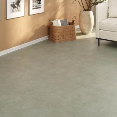 Imagem de Piso Vinílico Em Manta PVC 0,7mm 32m² Liso Fosco - Unix Tapetes, Bege