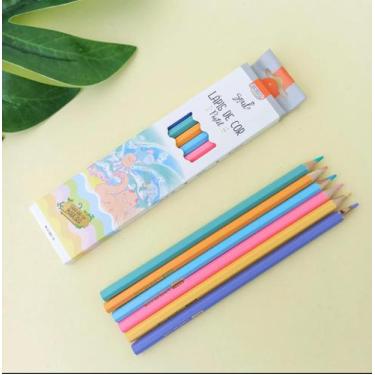 Imagem de Lápis de cor pastel BRW